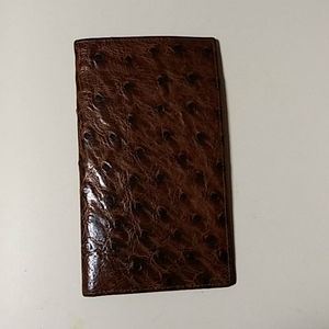 BOSCA Ostrich Men's Wallet